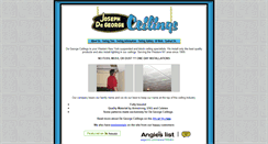 Desktop Screenshot of ceilingsbydegeorge.com